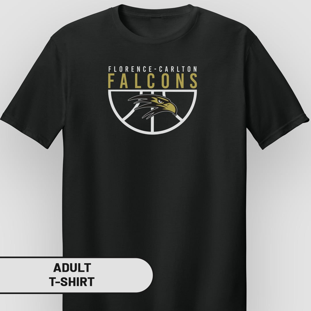 Florence-Carlton Falcons Adult T-Shirt Product