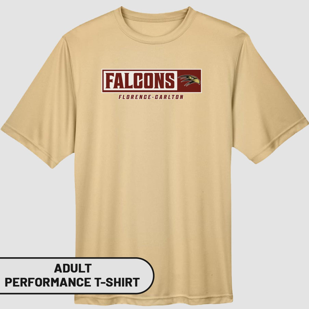 Florence-Carlton Falcons Performance T-shirt