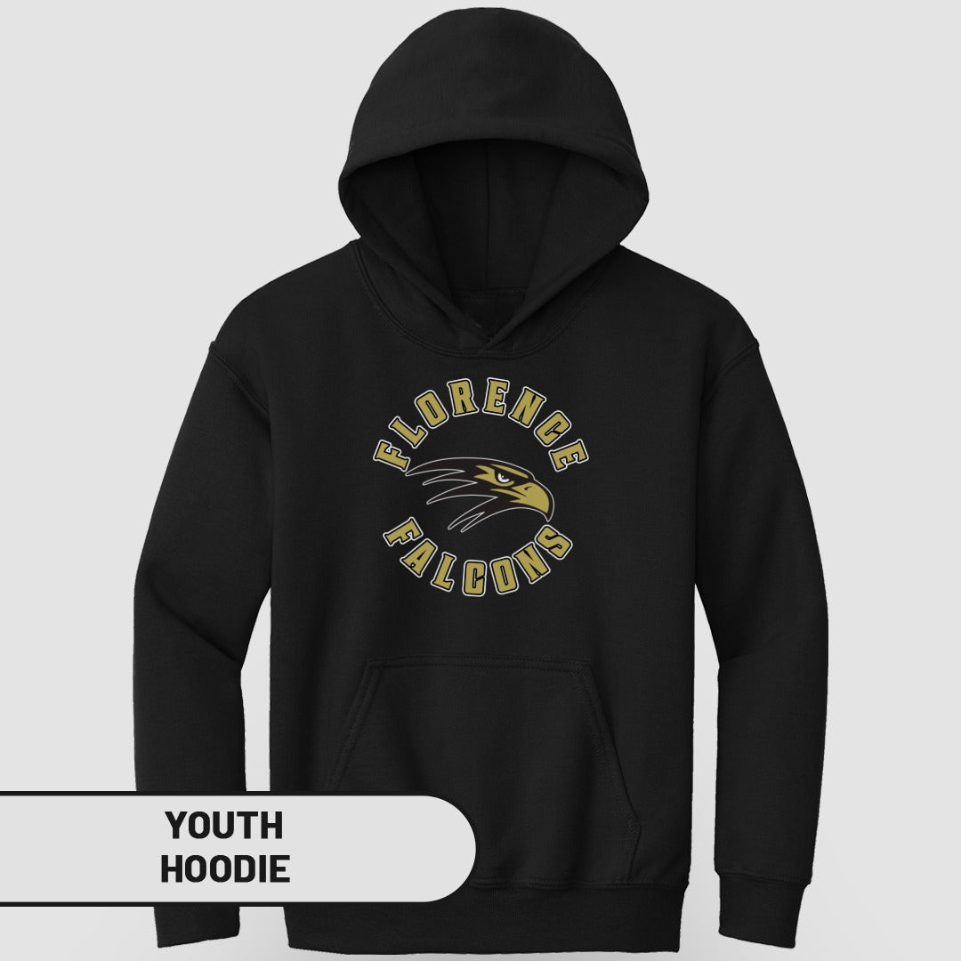 Florence Falcons Hoodie for Youth Sports Fans