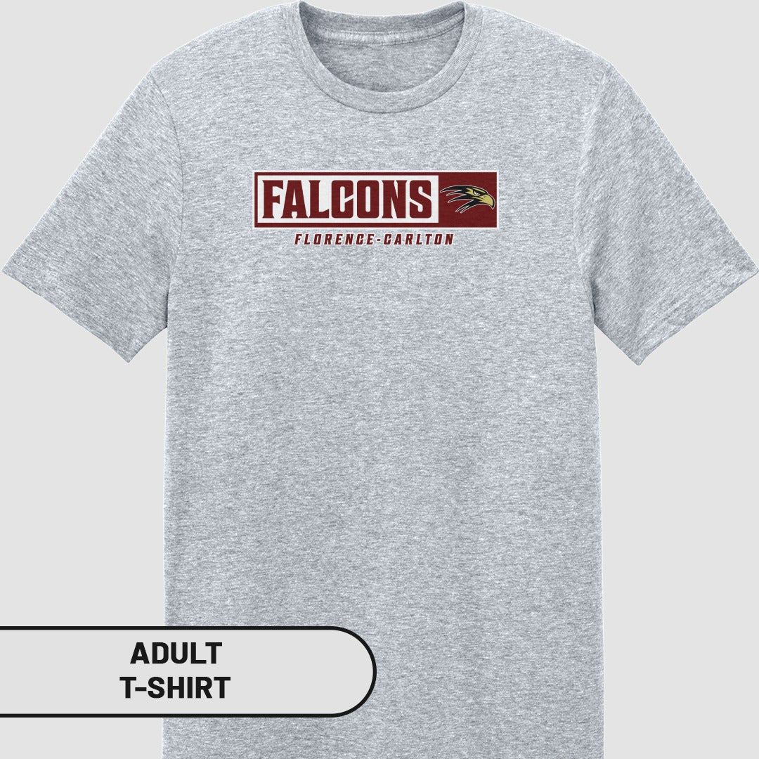 Falcons Florence-Carlton Adult T-Shirt