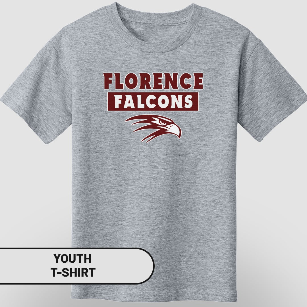Florence Falcons Graphic Youth T-Shirt