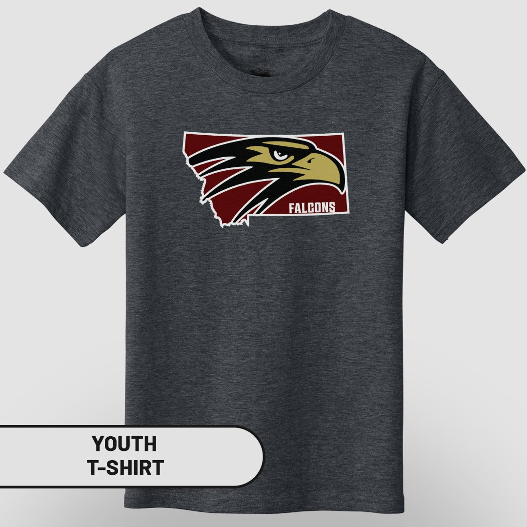 Youth Falcons Graphic Tee with Stylish Design