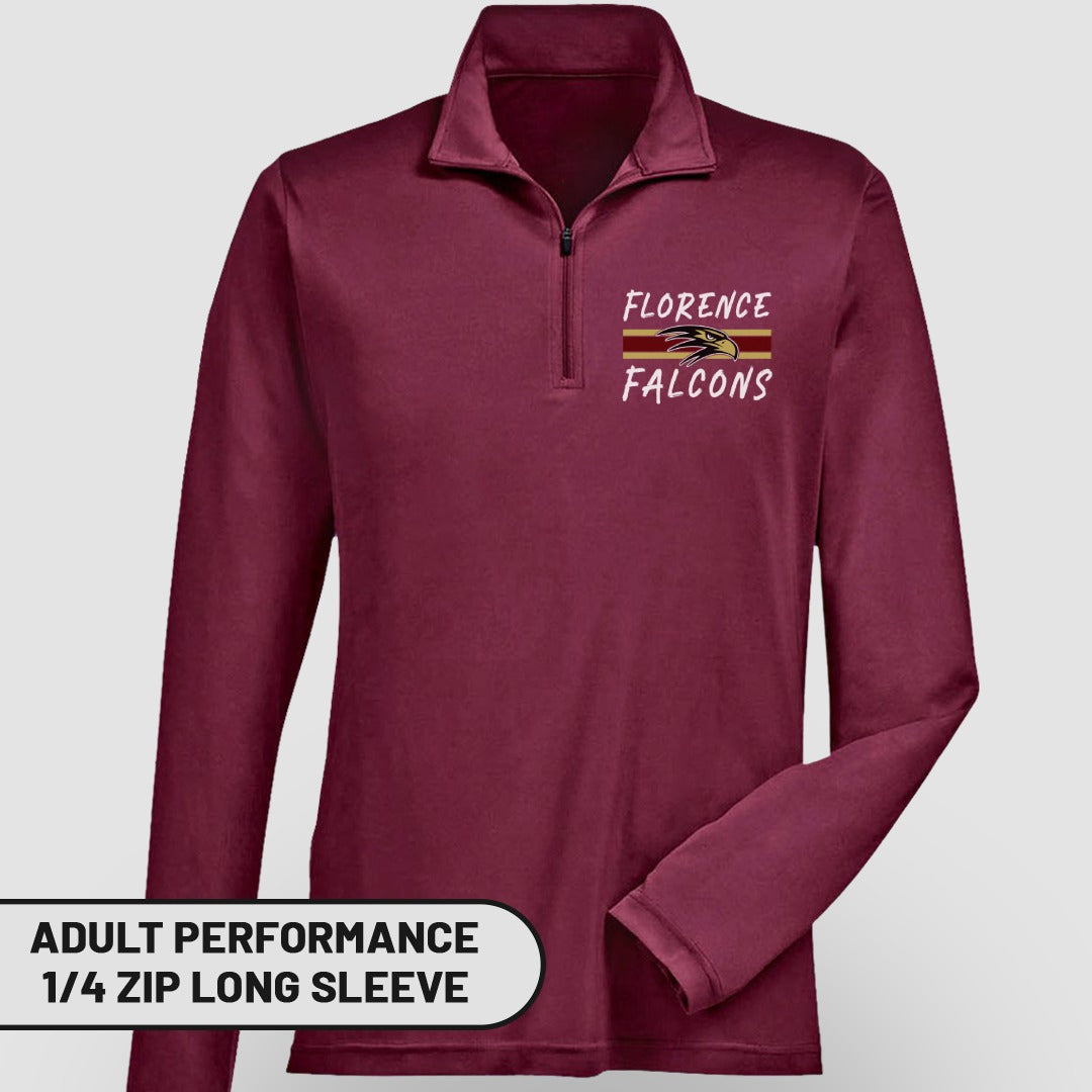 Florence Falcons Adult Performance Long Sleeve product