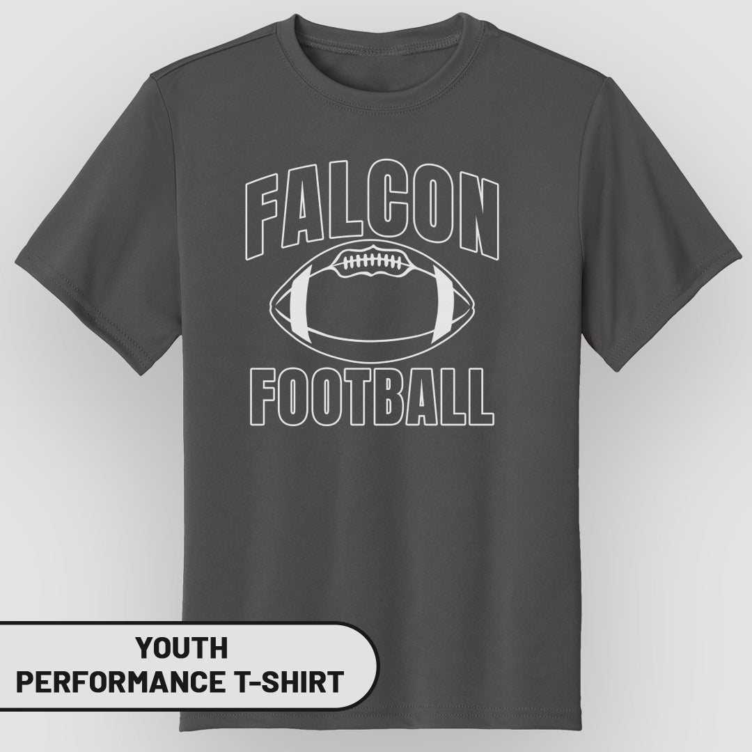 Falcon Football Youth Performance T-shirt