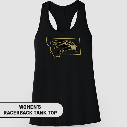 Women's Graphic Racerback Tank Top Comfortable Fit