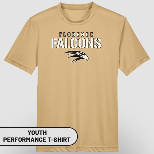 Florence Falcons Youth Performance T-Shirt