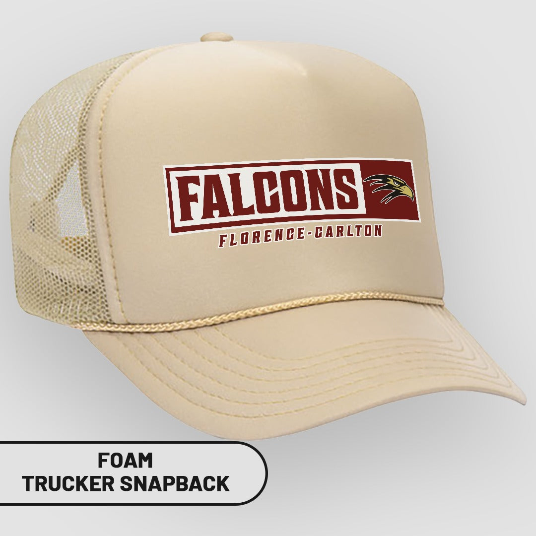 Falcons Florence-Carlton Foam Trucker Snapback product