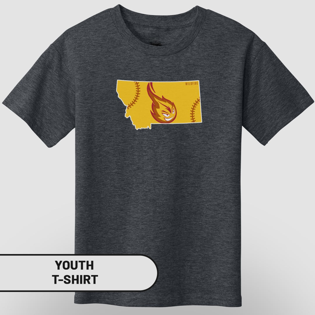 Quickfire Baseball Graphic Youth T-Shirt