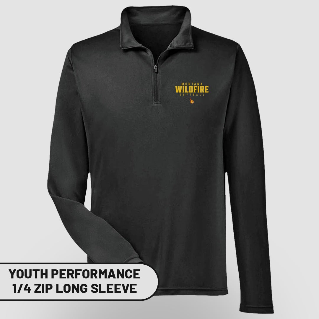 Youth Performance 1/4 Zip Long Sleeve product