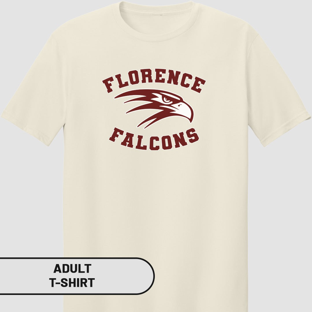 Florence Falcons Adult T-Shirt