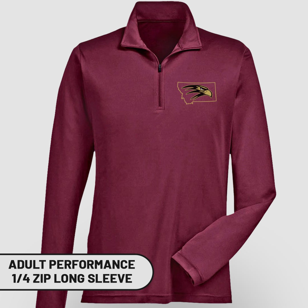 Adult Performance 1/4 Zip Long Sleeve product