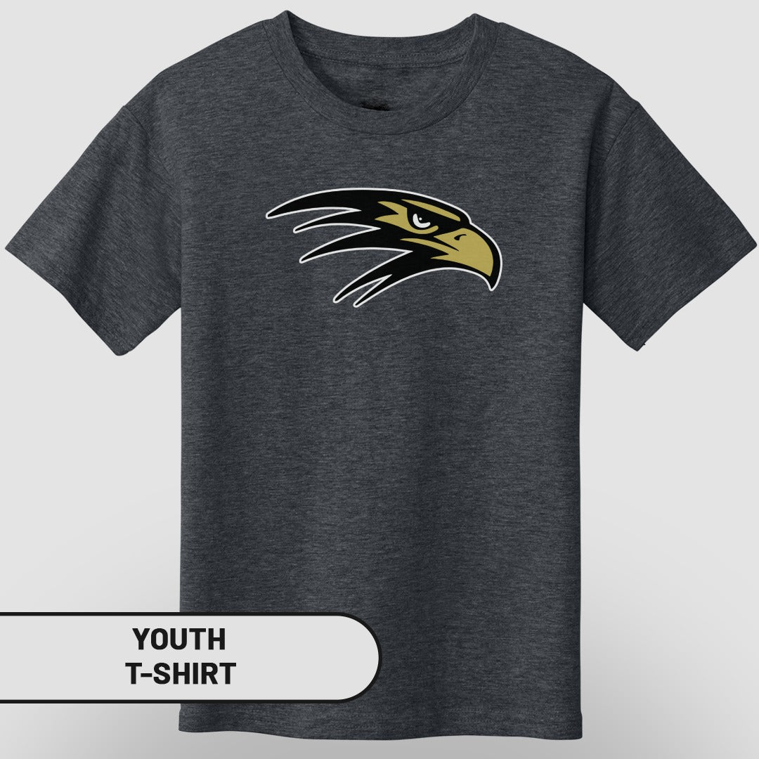 Bold Graphic Tee with Falcon Design Youth T-Shirt