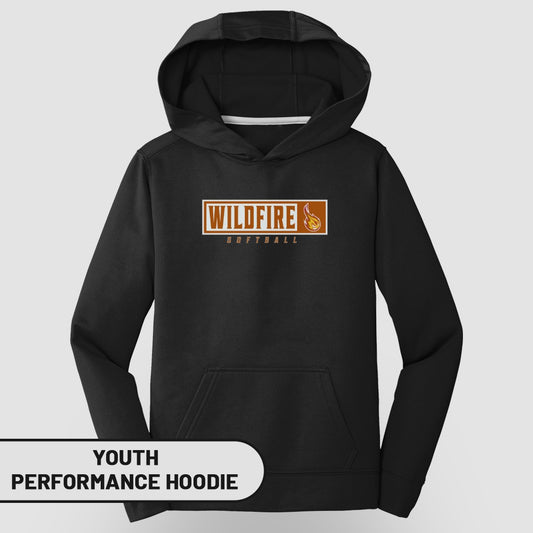 Wildfire Softball Youth Performance Hoodie Product