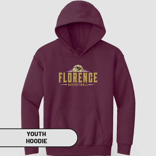 Florence Basketball Youth Hoodie