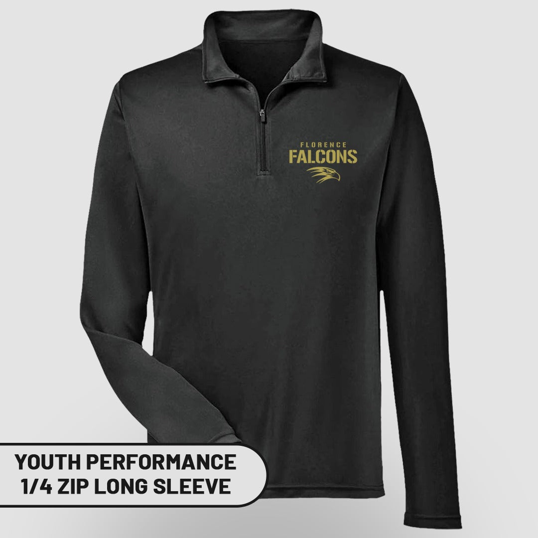 Florence Falcons Youth Performance Long Sleeve