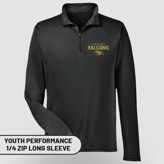Florence Falcons Youth Performance Long Sleeve