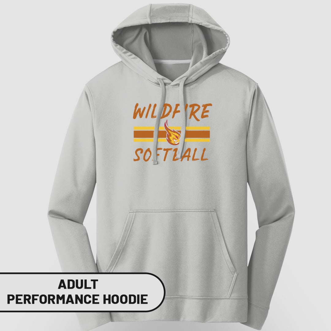 WILDFIRE SOFTBALL ADULT PERFORMANCE HOODIE product