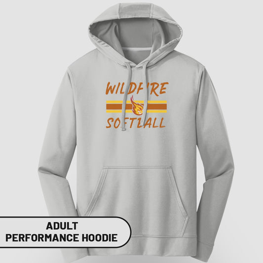 WILDFIRE SOFTBALL ADULT PERFORMANCE HOODIE product