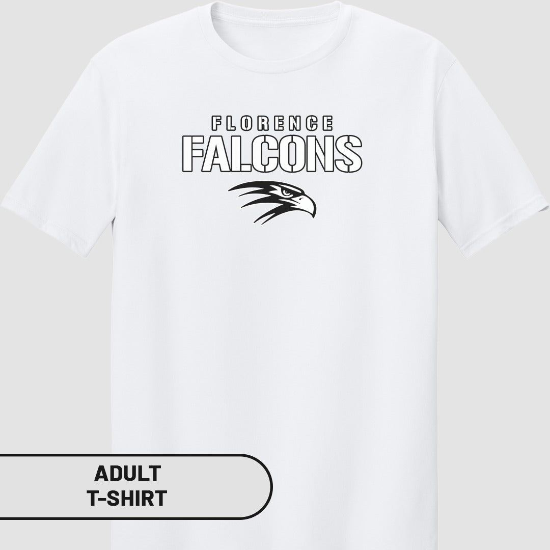 Florence Falcons Adult T-Shirt