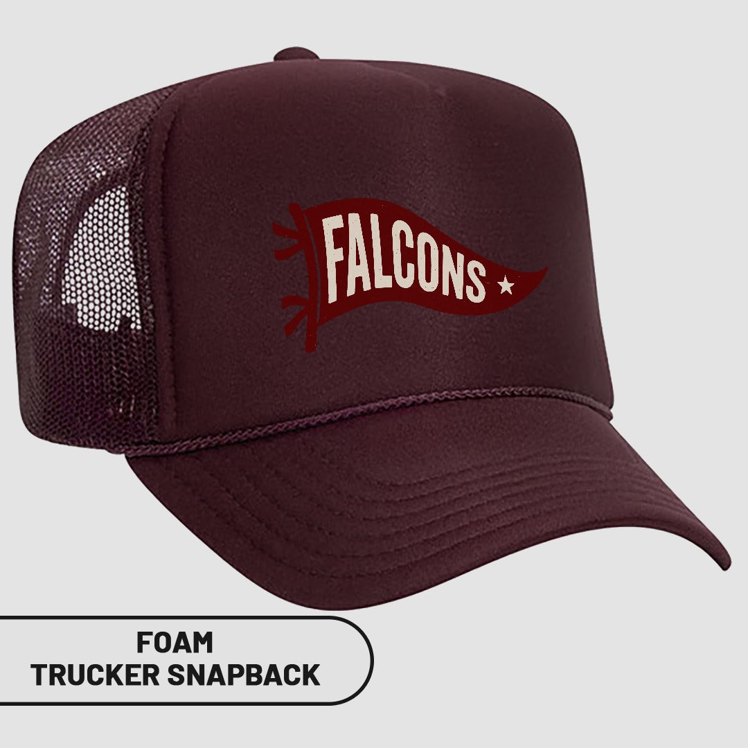 Falcons Foam Trucker Snapback Product