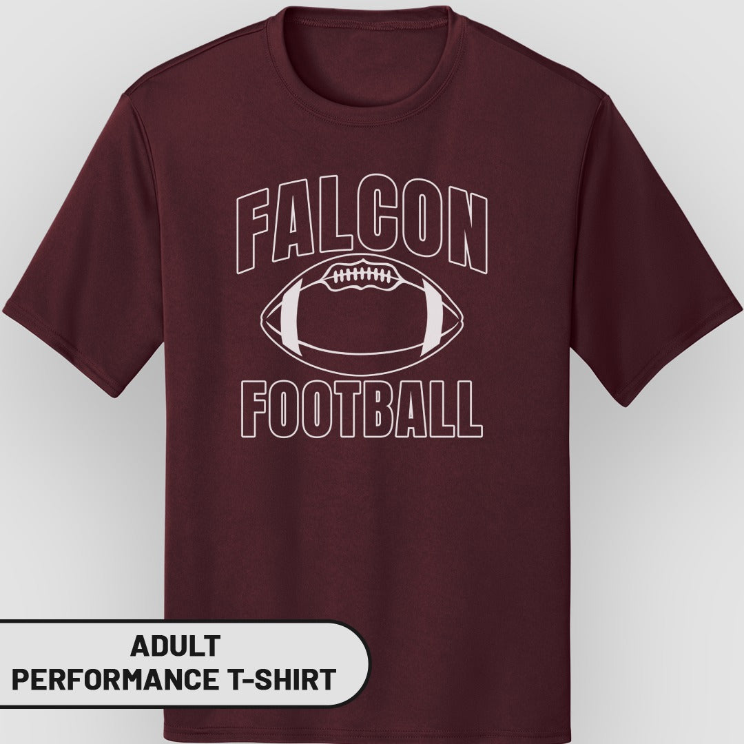 Falcon Football Adult Performance T-shirt product