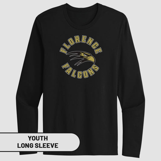 Florence Falcons Youth Long Sleeve Shirt Sportswear
