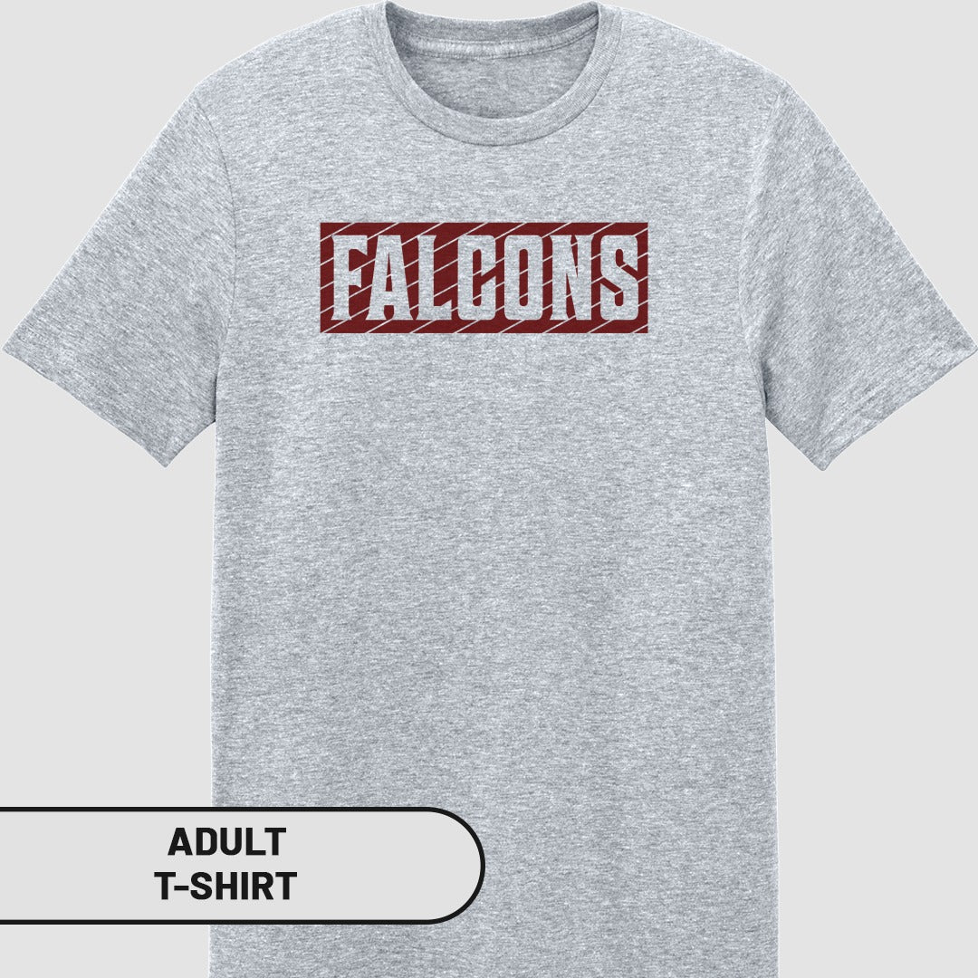 Falcons Graphic Adult T-Shirt Casual Wear Sportswear