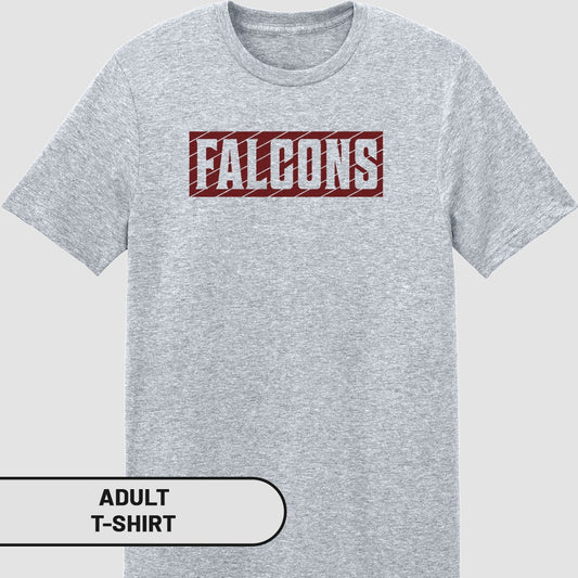 Falcons Graphic Adult T-Shirt Casual Wear Sportswear
