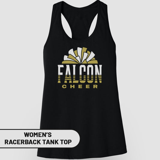 Falcon Cheer Women's Racerback Tank Top