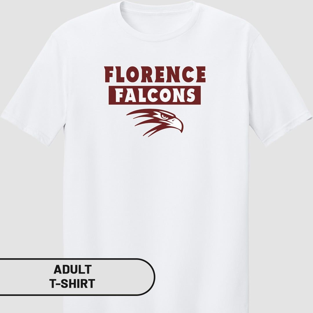 Florence Falcons Adult T-shirt
