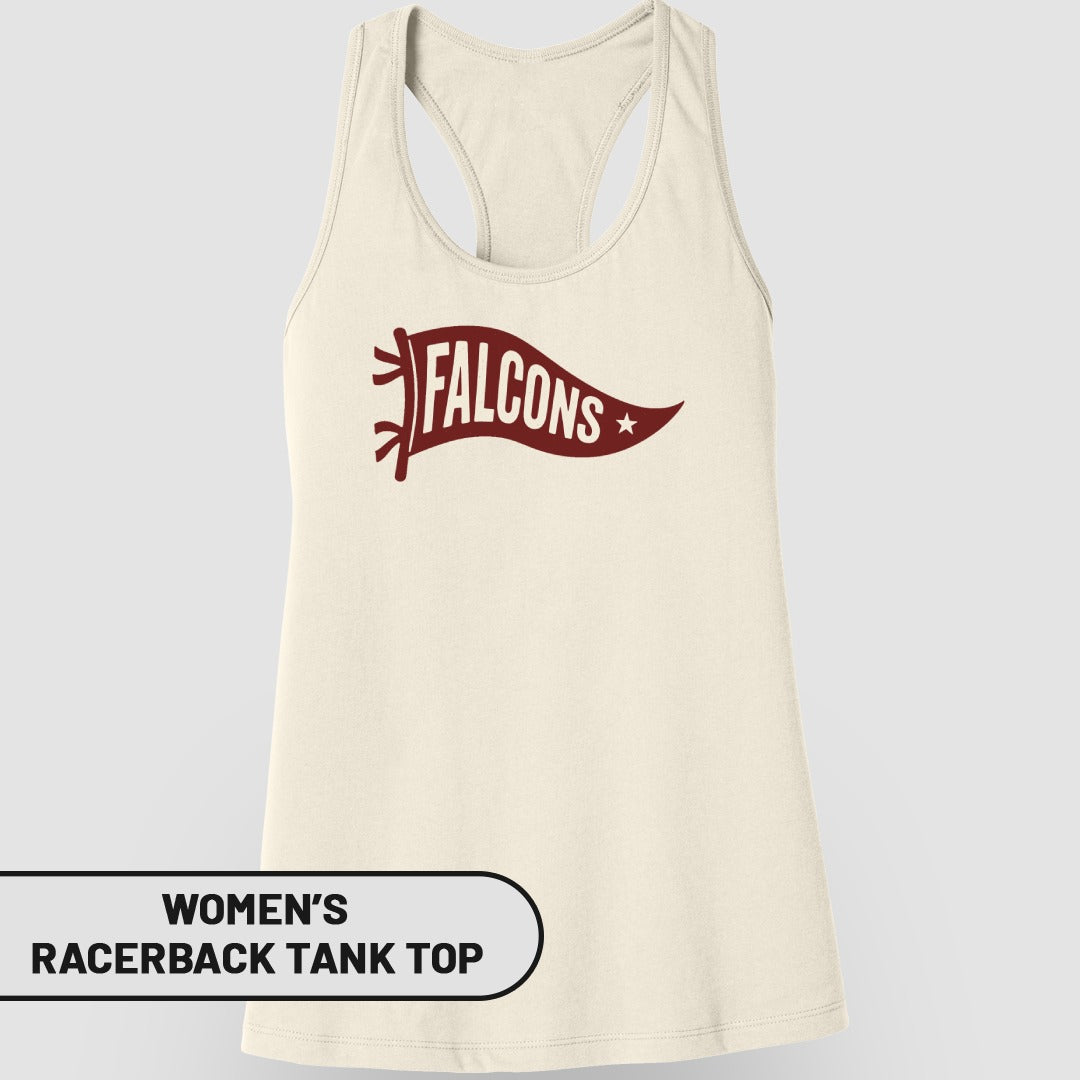 Falcons Racerback Women's Tank Top With Stylish Design