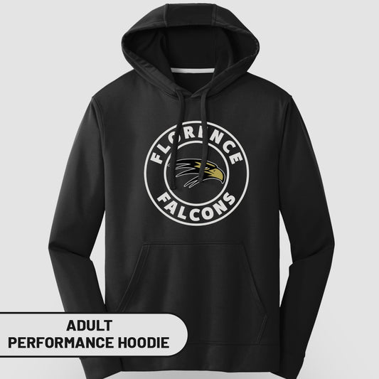 Florence Falcons Adult Performance Hoodie product