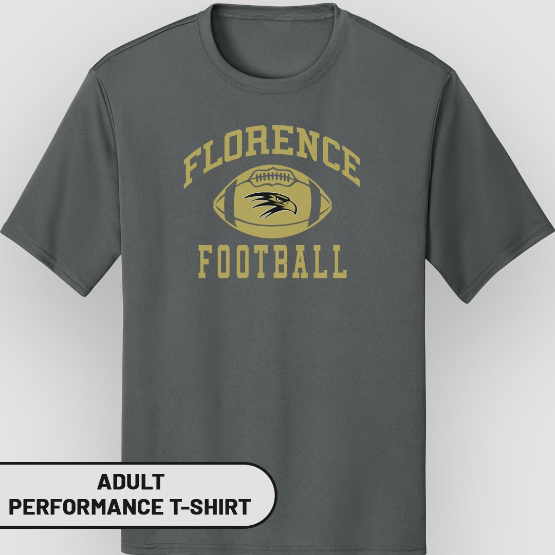 Florence Football Adult Performance T-shirt
