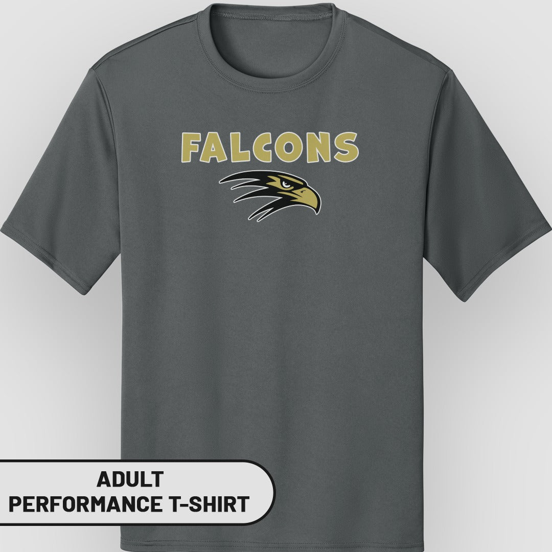 Falcons Adult Performance T-Shirt