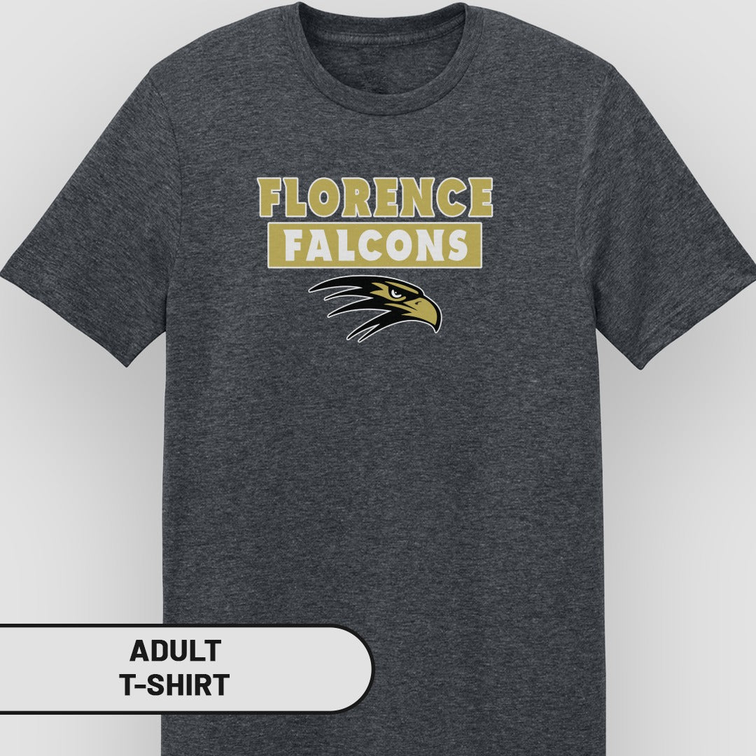 Florence Falcons Adult T-Shirt
