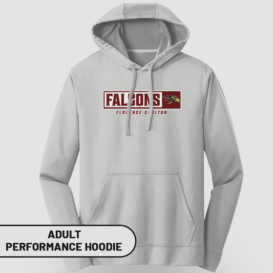Falcons Florence-Carlton Adult Performance Hoodie