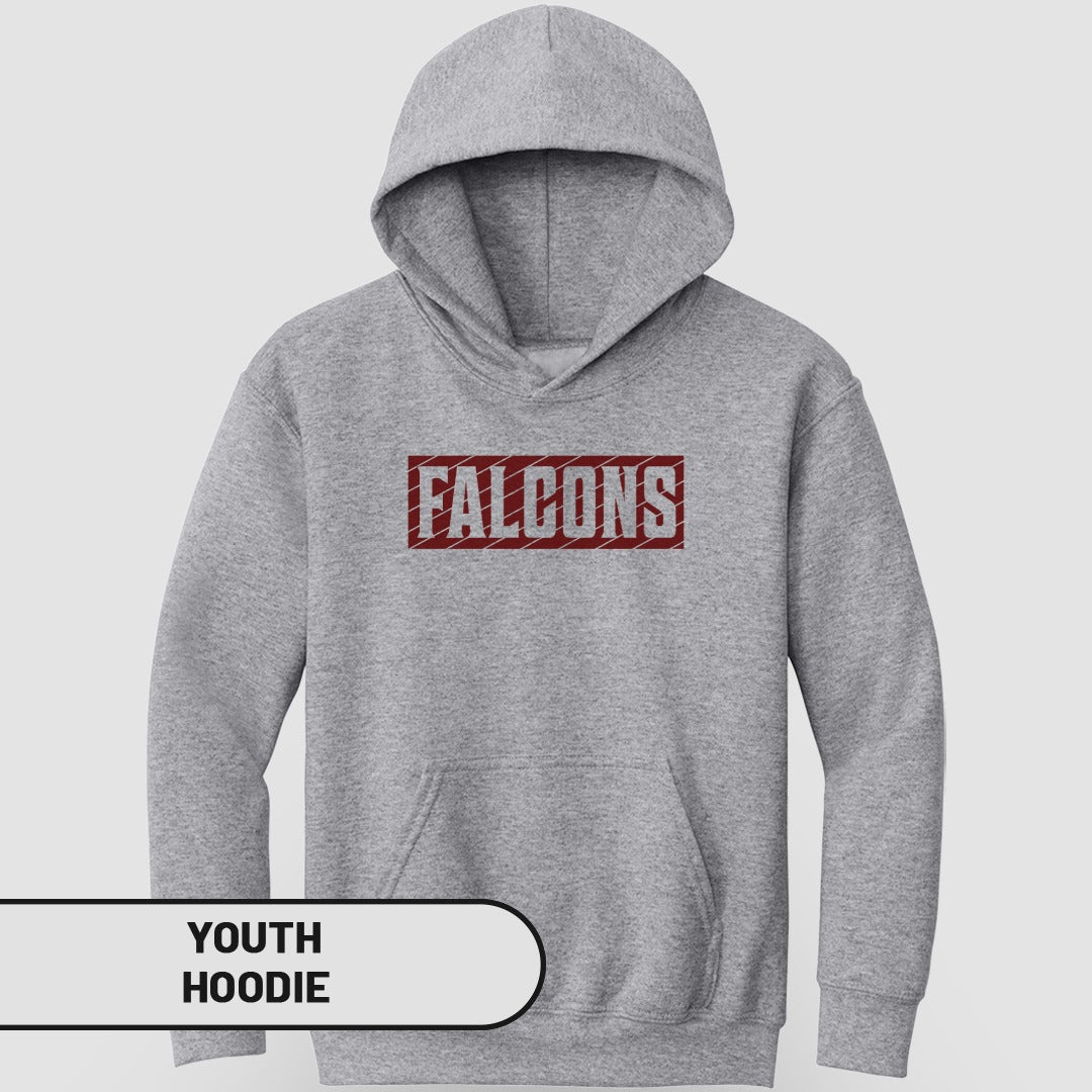 Falcons Logo Youth Hoodie