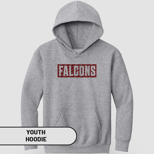 Falcons Logo Youth Hoodie