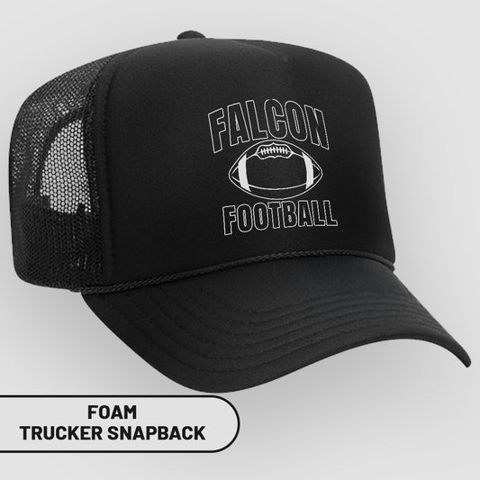 Falcon Football Foam Trucker Snapback Hat