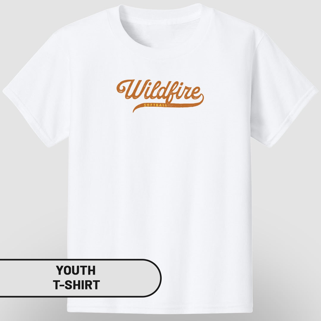 Wildfire Youth T-Shirt Urban Casual Printed Design
