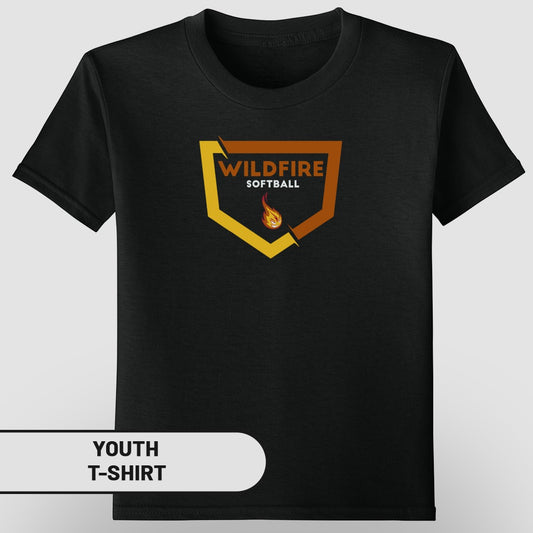 Wildfire Softball Graphic Design Youth T-Shirt