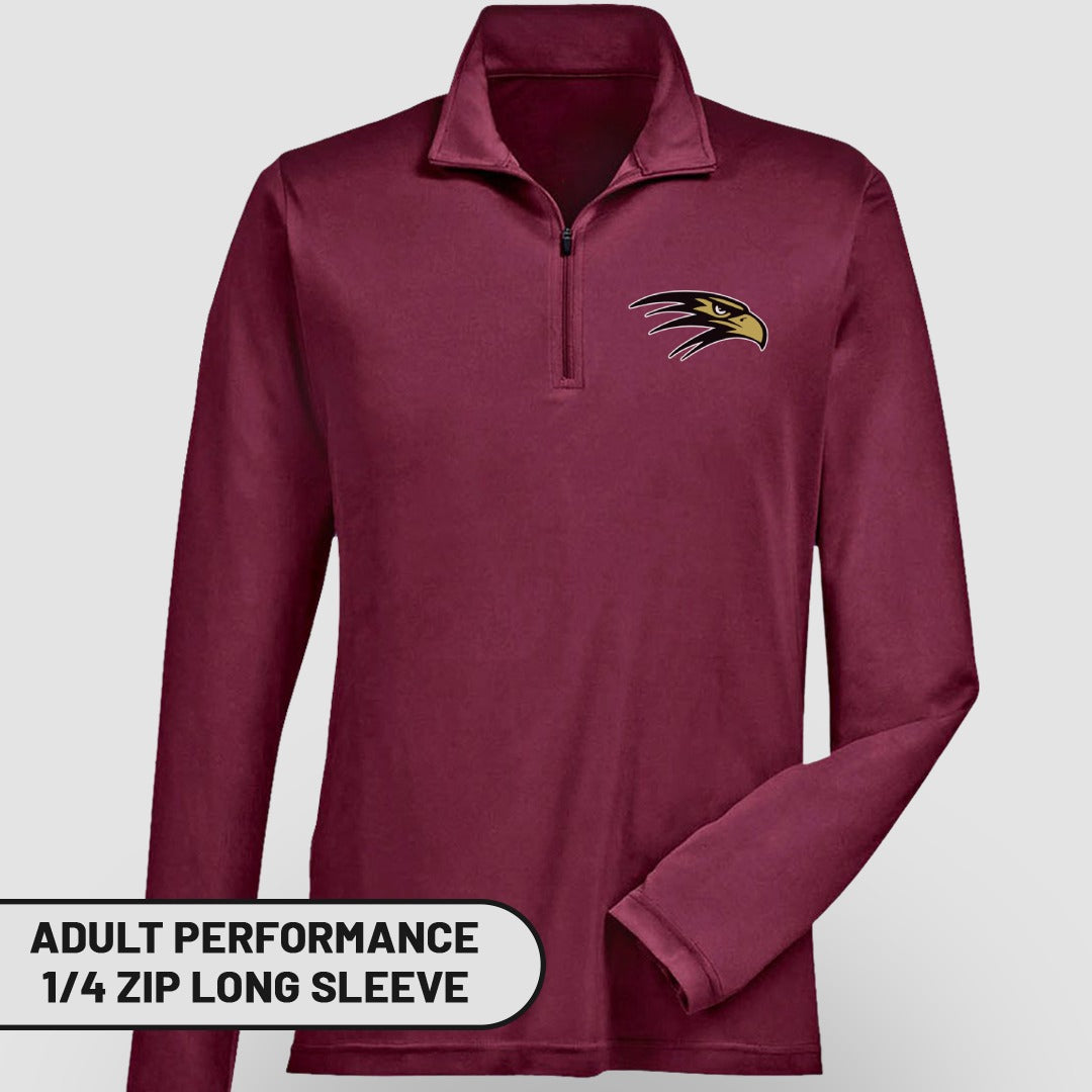 Adult Performance 1/4 Zip Long Sleeve product