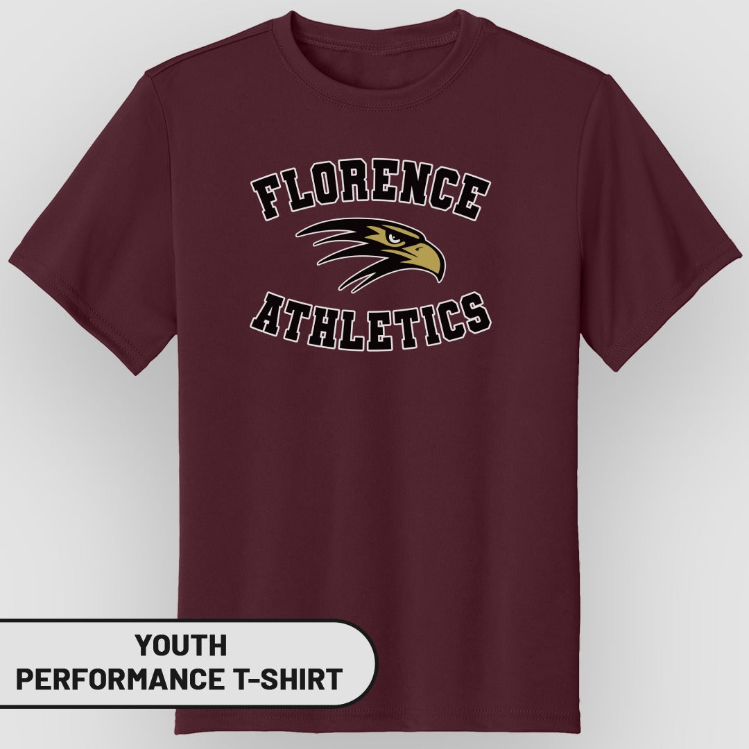 Florence Athletics Youth Performance T-Shirt