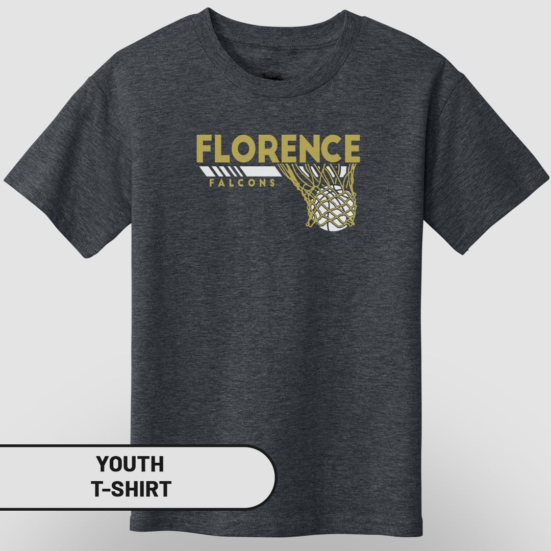 Florence Falcons Basketball Youth T-Shirt