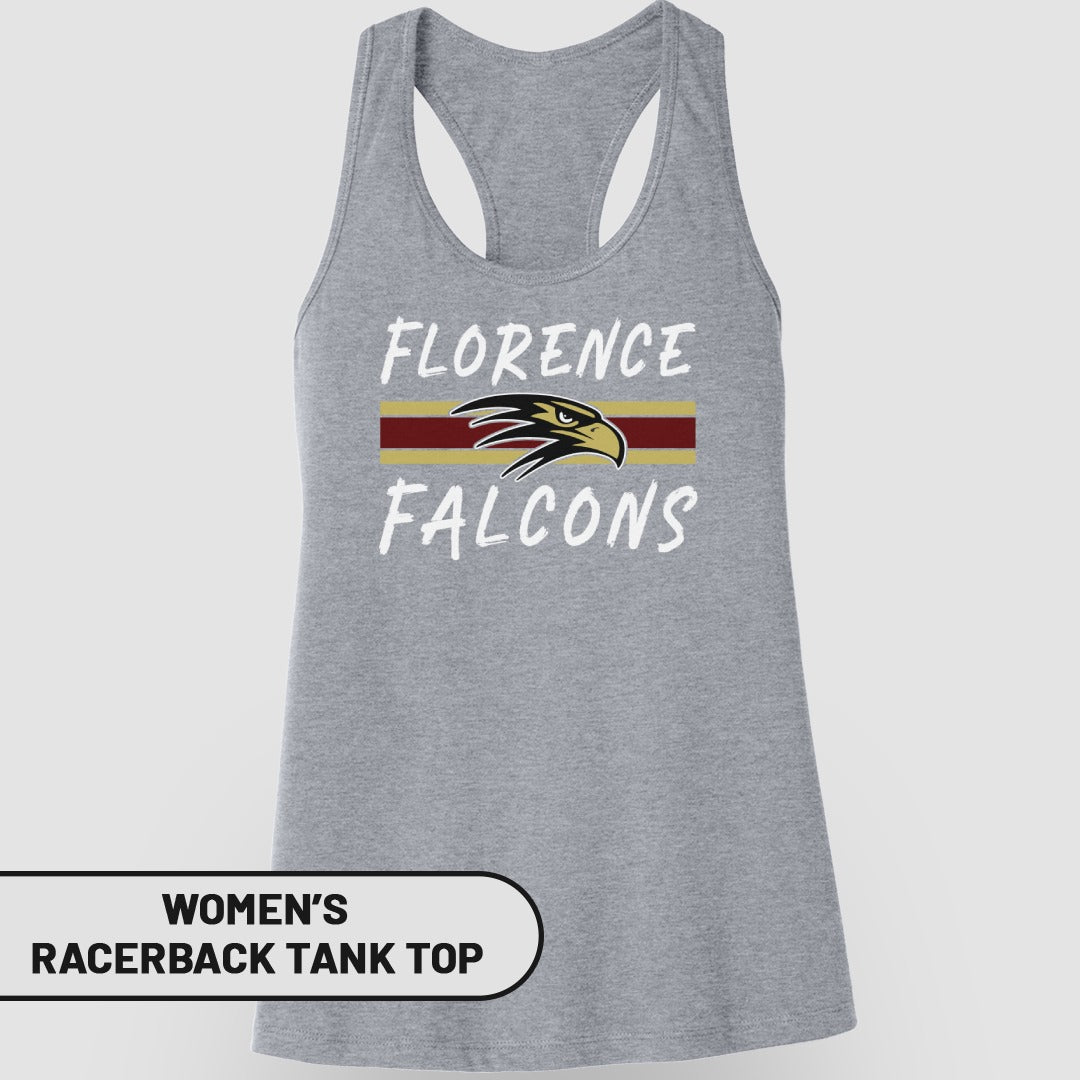 Florence Falcons Women's Racerback Tank Top