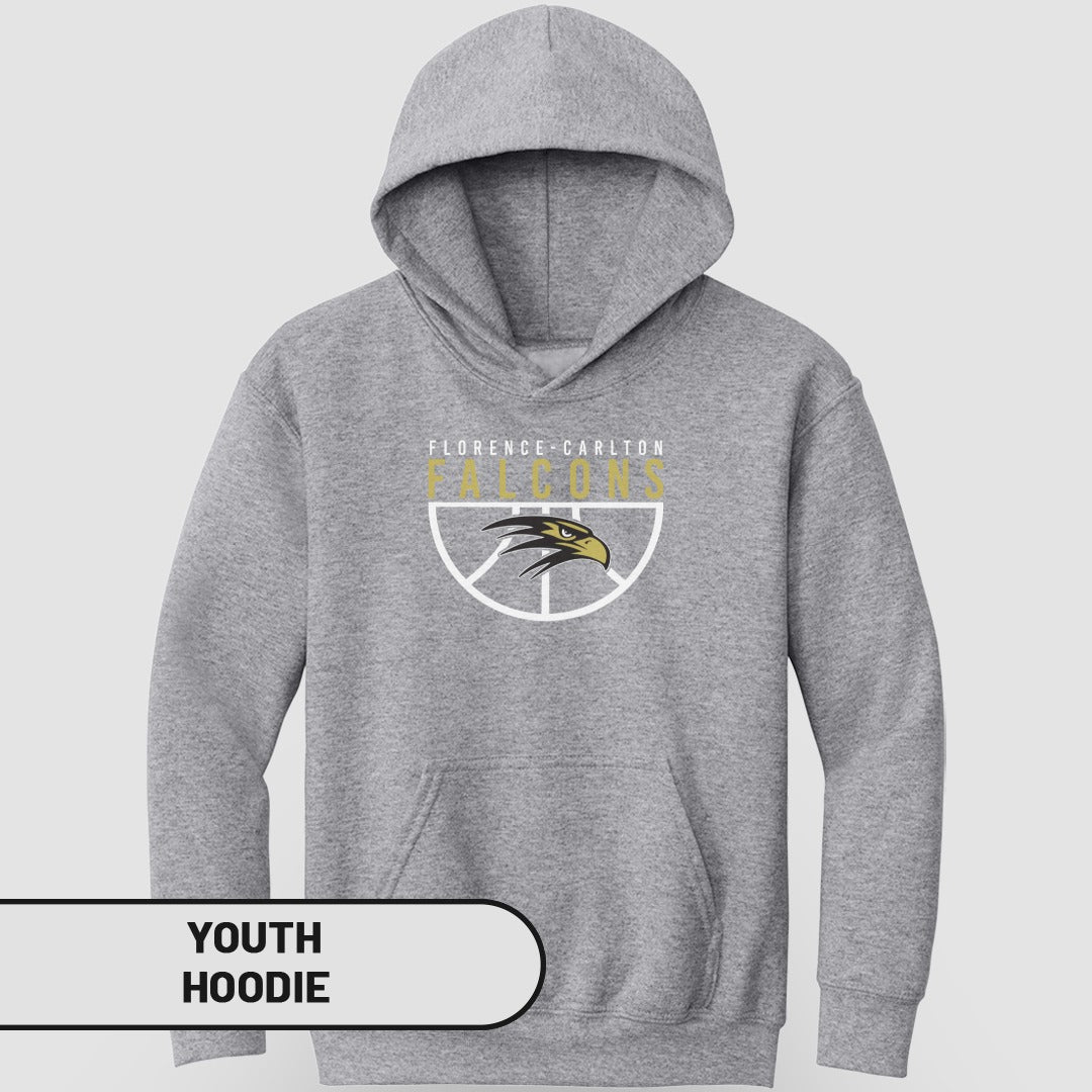 Florence-Carlton Falcons Youth Hoodie