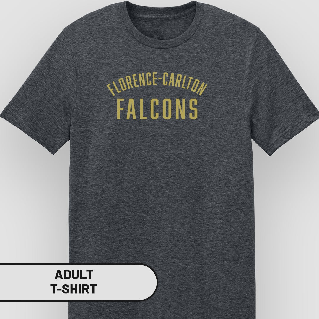 Florence Carlton Falcons Adult T-shirt