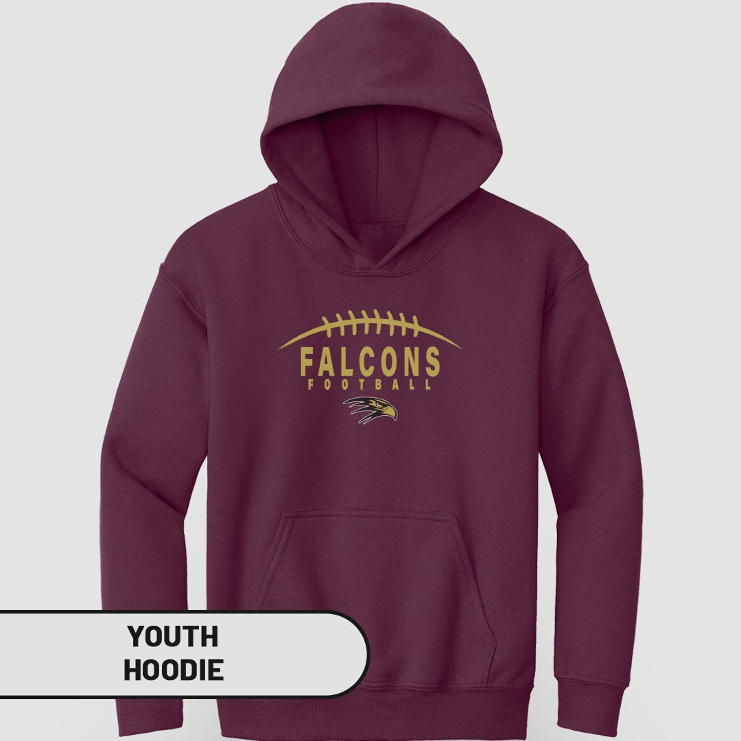 Falcons Football Youth Hoodie