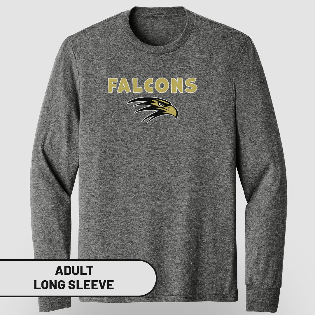 Falcons Graphic Adult Long Sleeve Shirt
