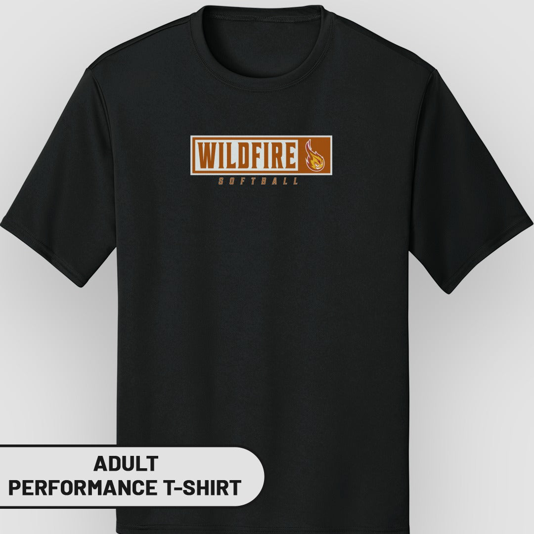 Wildfire Softball Adult Performance T-shirt